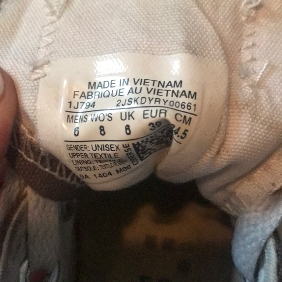Grey size 8 (women) 6 (men) converse. - Picture 5 of 5